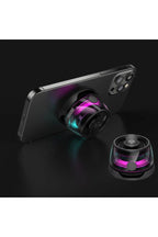 Magnetik mini hoparlör telefon arkasına yapışan wireless speaker d39