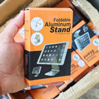 ( 5 adet ) Metal Ayarlanabilir Masaüstü Telefon ve Tablet Tutucu Stand - Katlanabilir Kaymaz Tabanlı KolayMagza KM Technology - Toptan Telefon Aksesuarları