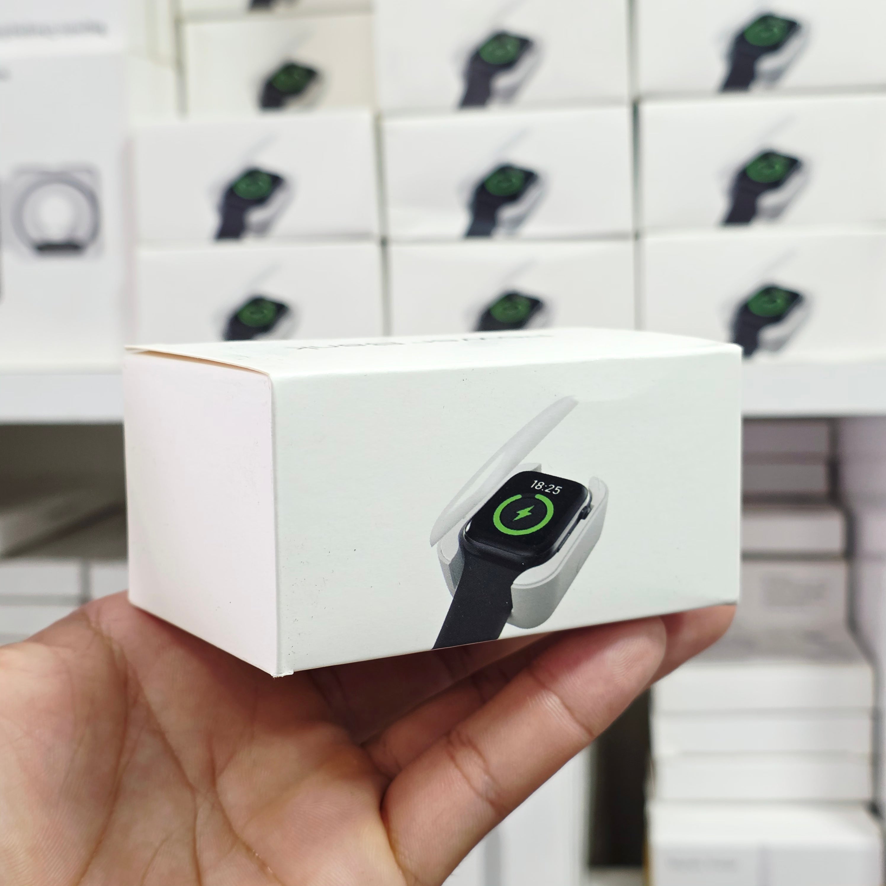 ( 3 adet ) Akıllı Saat manyetik powerbankı, Taşınabilir Kablosuz Şarj Kutusu Mini Powerbank 1000mah - Manyetik Hızlı Şarj Cihazı
