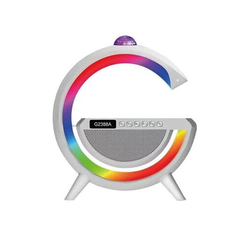 G Kablosuz Şarj Cihazı ve Disko Işığı RGB Rable lampa bluetooth Hoparlör - H3Q