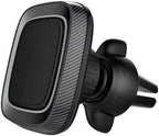 Magnetic in-car phone holder that attaches to the air vent