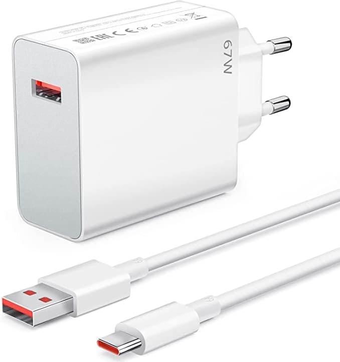 ( 5 adet ) 67w saniyeli turbo destekli usb çıkışlı başlık ve usb typec şarj seti