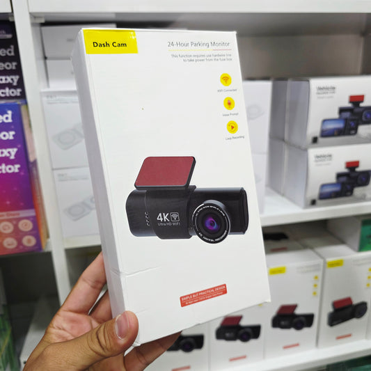 WİFİ çift ön arka 4K Araç içi Güvenlik Kamerası + Park Modu Kablosu Çift Kamera Kayıt Cihazı GPS Gece Görüşü mikrofonlu dash cam - G5V