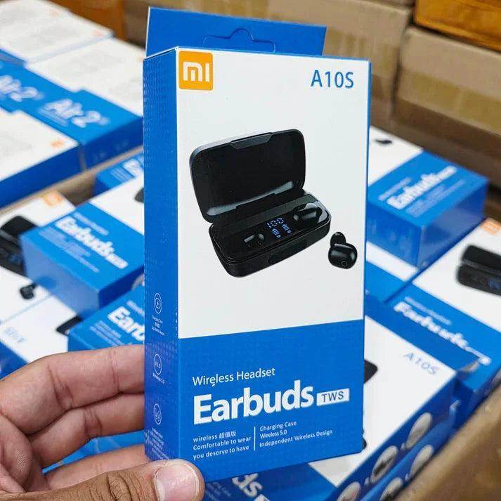 Earbuds a10s - dokunmatik kulak içi led göstergeli 2000 mah powerbank özellikli bluetooth kulaklık - B1G - KolayMagza