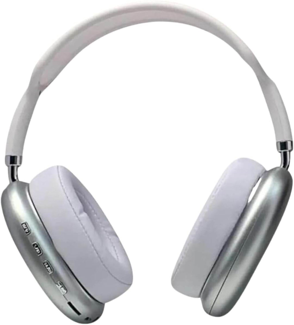 P9 max kafa üstü pedli ayarlanabilir hafıza kartı aux destekli ios android uyumlu bluetooth kulaklık - U1U - KolayMagza