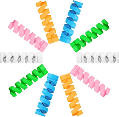 Spiral silicone cable protector 4 pieces - G1E
