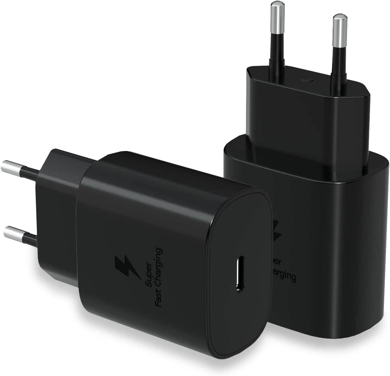 Samsng 25w süper hızlı typec çıkışlı başlık adaptör ve typec to typec 1m kablo şarj set - S2F - KolayMagza