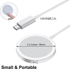Magsafe kablosuz 15w hızlı wireless manyetik 1m typec şarj aygıtı - S1L - KolayMagza