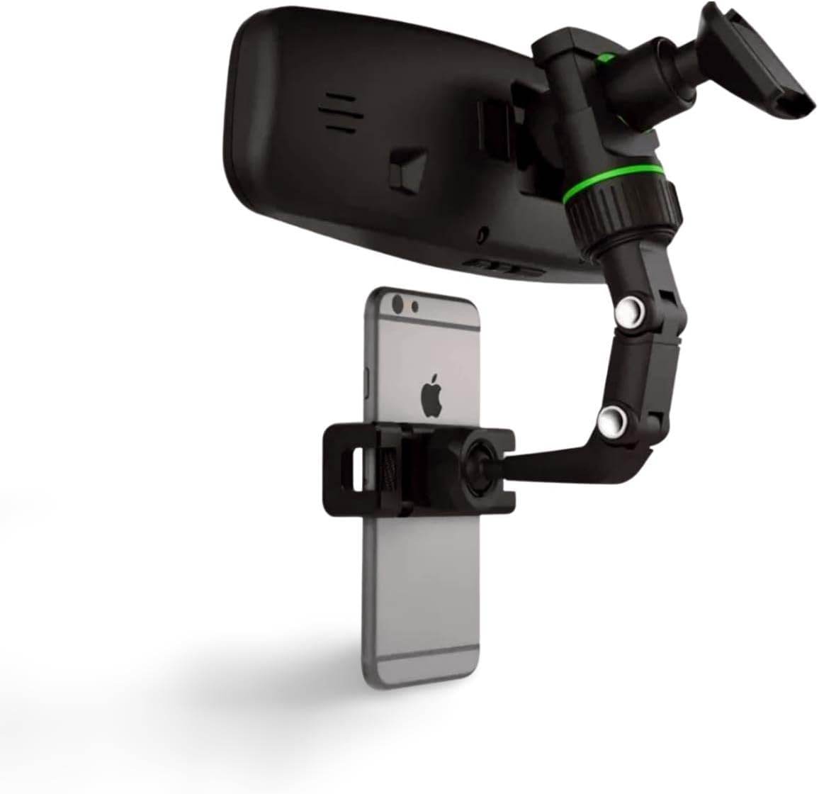 Dikiz aynaya takılan 360 derece ayarlanabilir vakumlu araç içi telefon tutucu re-03 - R1B - KolayMagza