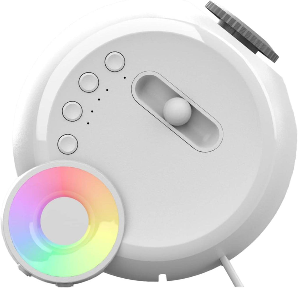 Galaxy Projektör Yıldız Gökyüzü Projeksiyon Lambası 13 Film Diski RGBCW Yatak Odası Ortam Işığı Gece Lambası BT Hoparlörler 15 Beyaz Gürültü Parçası 1H/2H/4H Uzaktan Kumanda ile Zamanlayıcı Ay - H3P - KolayMagza