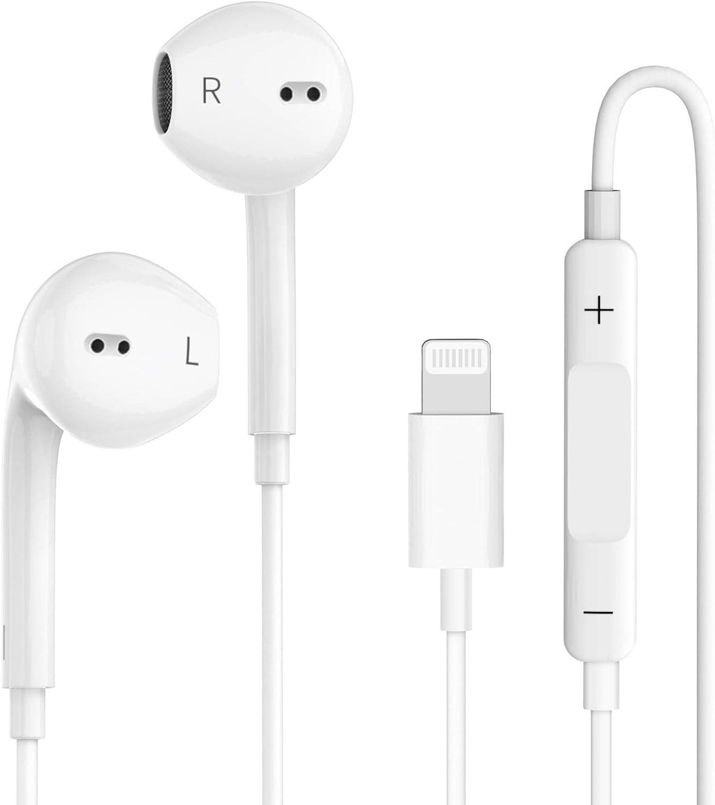 Aple earpods lightning kablolu kulaklık mikrofonlu ios uyumlu takçalıştır - K1H - KolayMagza
