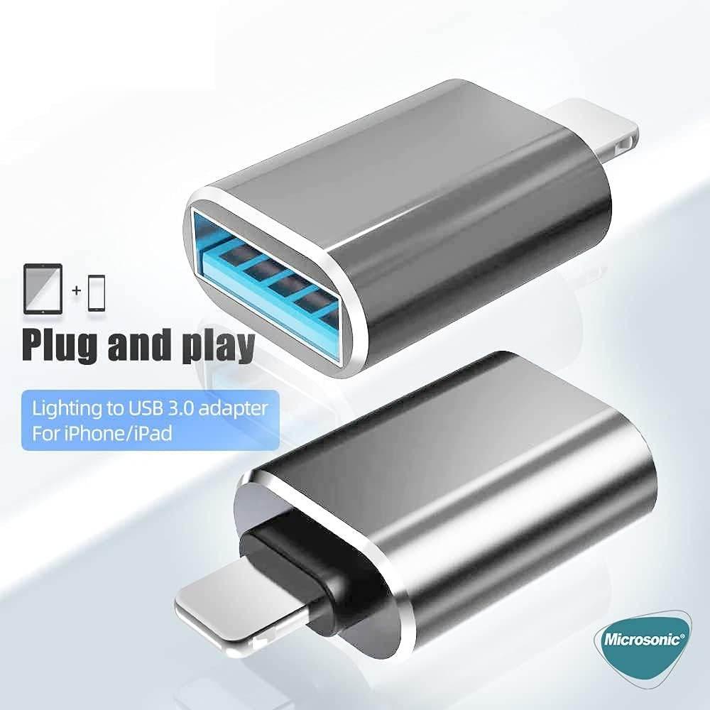 Lightining to usb mini otg dönüştürücü( 5 adet )