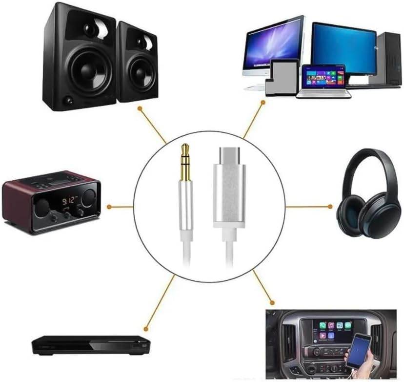 Typec tu aux araç ses aktarım kablosu 1 metre - D1S - KolayMagza