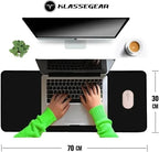 Standard mouse pad with non-slip base