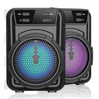 Fm-Sd Kart Usb Girişli Işıklı Ses Bombası Bluetooth Hoparlör Gts-1346 - H3D - KolayMagza