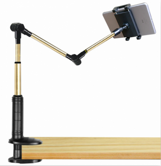 Multi-purpose 360 ​​degree adjustable desktop metal tablet and phone holder 21a-3 - N1N