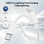 كابل شحن سريع USB-C إلى Lightning PD بطول 1 متر