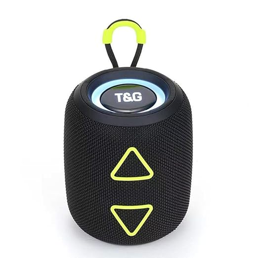 TG-655 taşınabilir rgb LED ışıklı Sd kart USB hafıza aux destekli 5W 1200mah 5.3V fm radyolu Bluetooth hoperlör
