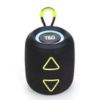 Tg-655 taşınabilir rgb led ışıklı sd kart usb hafıza aux destekli 5w 1200mah 5.3v fm radyolu bluetooth hoperlör - H1L - KolayMagza KM Technology