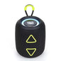 TG-655 taşınabilir rgb LED ışıklı Sd kart USB hafıza aux destekli 5W 1200mah 5.3V fm radyolu Bluetooth hoperlör