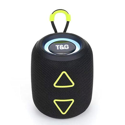 TG-655 taşınabilir rgb LED ışıklı Sd kart USB hafıza aux destekli 5W 1200mah 5.3V fm radyolu Bluetooth hoperlör