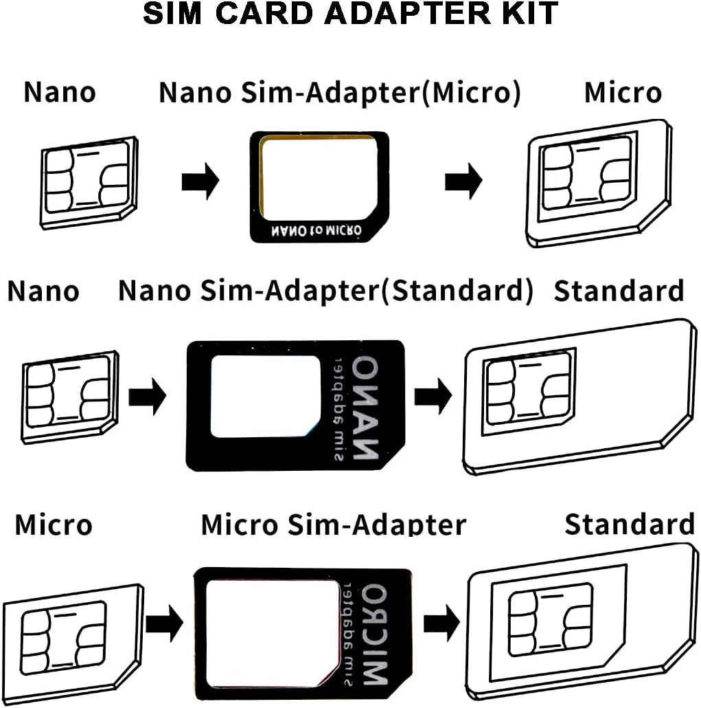 20 قطعة من فتحات بطاقة SIM + إبرة SIM noosy