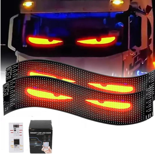 180*70mm smart car led panel remote controlled flexible led amtrix display panel - G5U