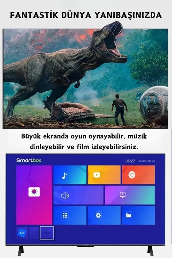 MX10 4K Ultra HD Android TV Box Medya Oynatıcı – Wi-Fi Destekli Akıllı Smart TV Dönüştürücü Zayden