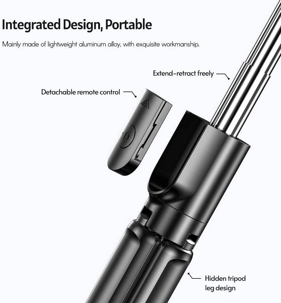 S03 selfie çubuğu kumandalı standlı ayarlanabilir - G2Q - KolayMagza