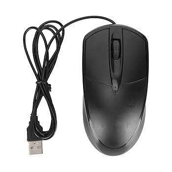Usb girişli kablolu universal mouse | tak-çalıştır, ergonomik tasarım, tüm bilgisayarlarla uyumlu m-045 - G4H - KolayMagza