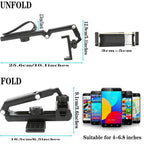 Güneşlik vizore takılan katlanabilir vakumlu araç içi telefon tutucu cz-70202 - R2D - KolayMagza