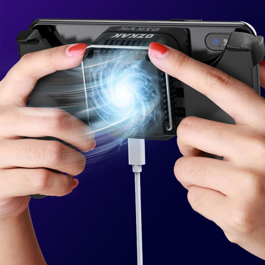 S-03 Mobil Oyun Kolu Gamepad - Dahili Radyatör Soğutucu Fanlı Telefon Standı Mstore