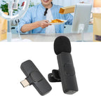 K9 kablsuz typec girişli tek canlı yaka mikrofon - G2V - KolayMagza