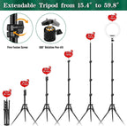 Mj33 - 14 inç (33cm) rgb led selfie ışığı tripodlu - G1İ - KolayMagza