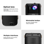 S11 android projektör – 1gb ram, 32gb depolama, 720p çözünürlük, 3500 lümen parlaklık, dolby hoparlörlü, kablosuz ekran yansıtma (ios & android), usb, aux, 5g wi-fi ve bluetooth desteği - G3M - KolayMagza