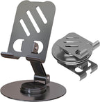 Masa üstü metal 360 derece döner telefon standı - N1E - KolayMagza