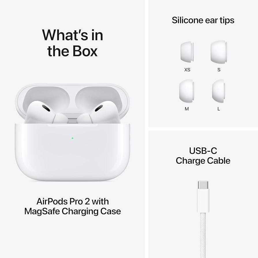 Aple airpods pro2 typec girişli dokunmatik kulak içi bluetooth lulaklık - B2J - KolayMagza