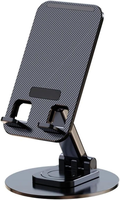 360 degree rotating desktop adjustable plastic phone stand - N1F