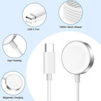 TypeC girişli manyatik akıllı saat watch hızlı şarj cıhazı - S4A