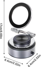 Elektrikli vakumlu magsafe magnetli araç içi telefon tutucu 360 derece döner - R2N - KolayMagza