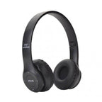 P47 hafıza kart aux destekli kafa üstü bluetooth kulaklık - U1F - KolayMagza