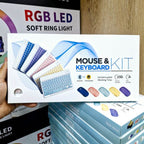Kablosuz mouse & klavye seti şarj edilebilir bluetoothlu taşınabilir mouse & keyboard kit - G2Z - KolayMagza