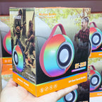 SY-333 Taşınabilir Kablosuz Bluetooth Hoparlör - RGB Renkli Işıklı, Güçlü Bass Boost, 5W RMS, TWS Destekli Ses Bombası Zayden