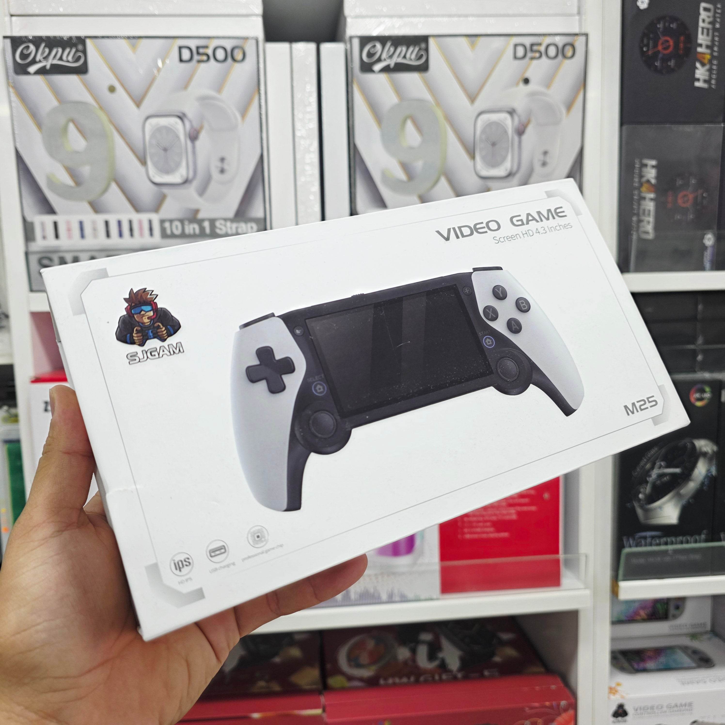 Sjgam M25 Taşınabilir Oyun Konsolu 25 Emülatör 4.3 Inç Ekran 3d Atari Oyunları Pes 2023 Gta Vice 64 gb hdmi çıkışlı oyun konsolu - G6N - KolayMagza