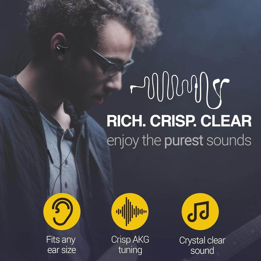 Samsng akg typec girişli mikrofonlu kontrol kumandalı kulak içi kablolu kulaklık - K1B - KolayMagza