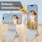 slim magnetic tripod stand foldable adjustable table top - N1V