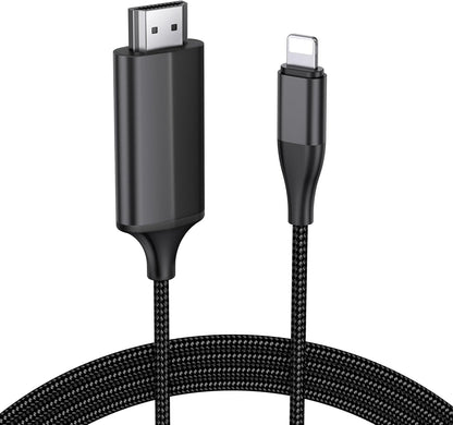 Lightning HDMI TV Görüntü Aktarıcı – iPhone ve iPad İçin 1080p ve 4K Destekli HDMI Bağlantı Kablosu