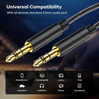 Aux ses kablosu 3,5mm dönüştürücü - D1Y - KolayMagza