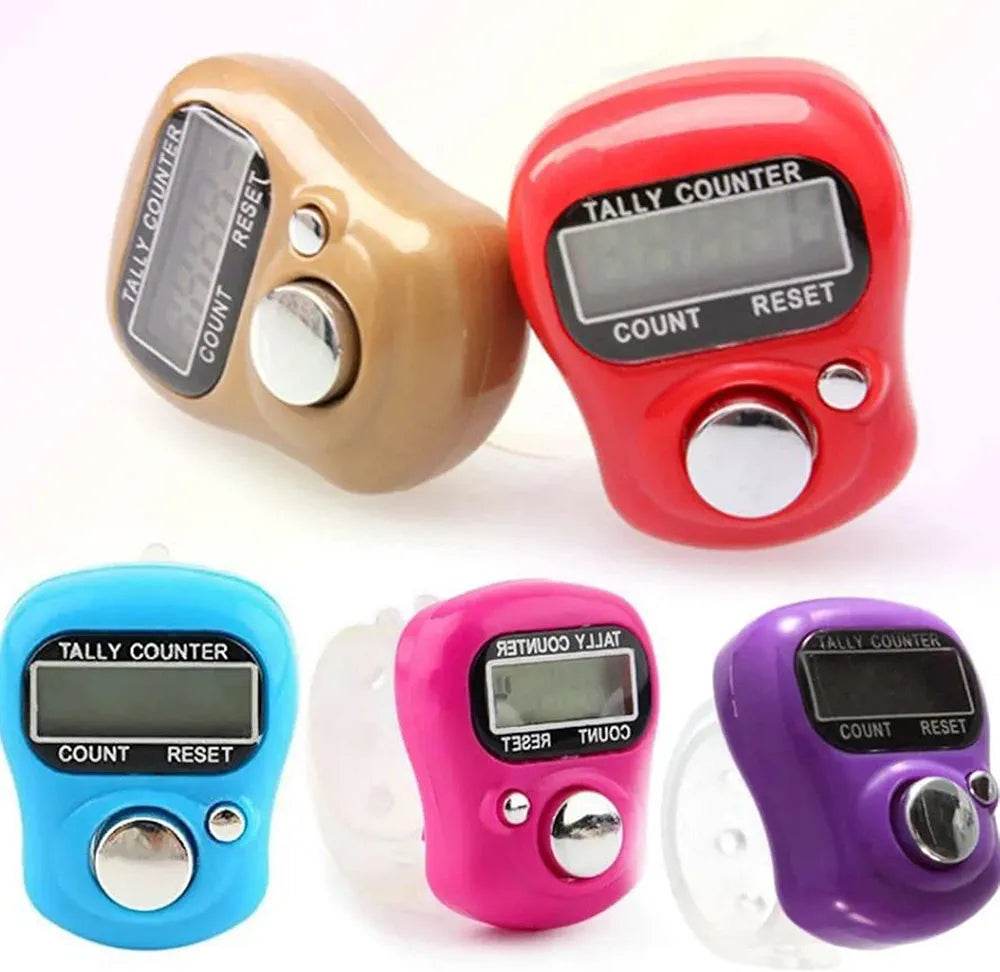 (40 adet) sayıcı ve zikirmatik plastik gövdeli yüzük sıfırlama tuşlu - G6W - KolayMagza