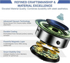 Vantuz emişli vakumlu typeC şarjlı magnetli sabit başlı araç içi telefon tutucu - R2L - KolayMagza